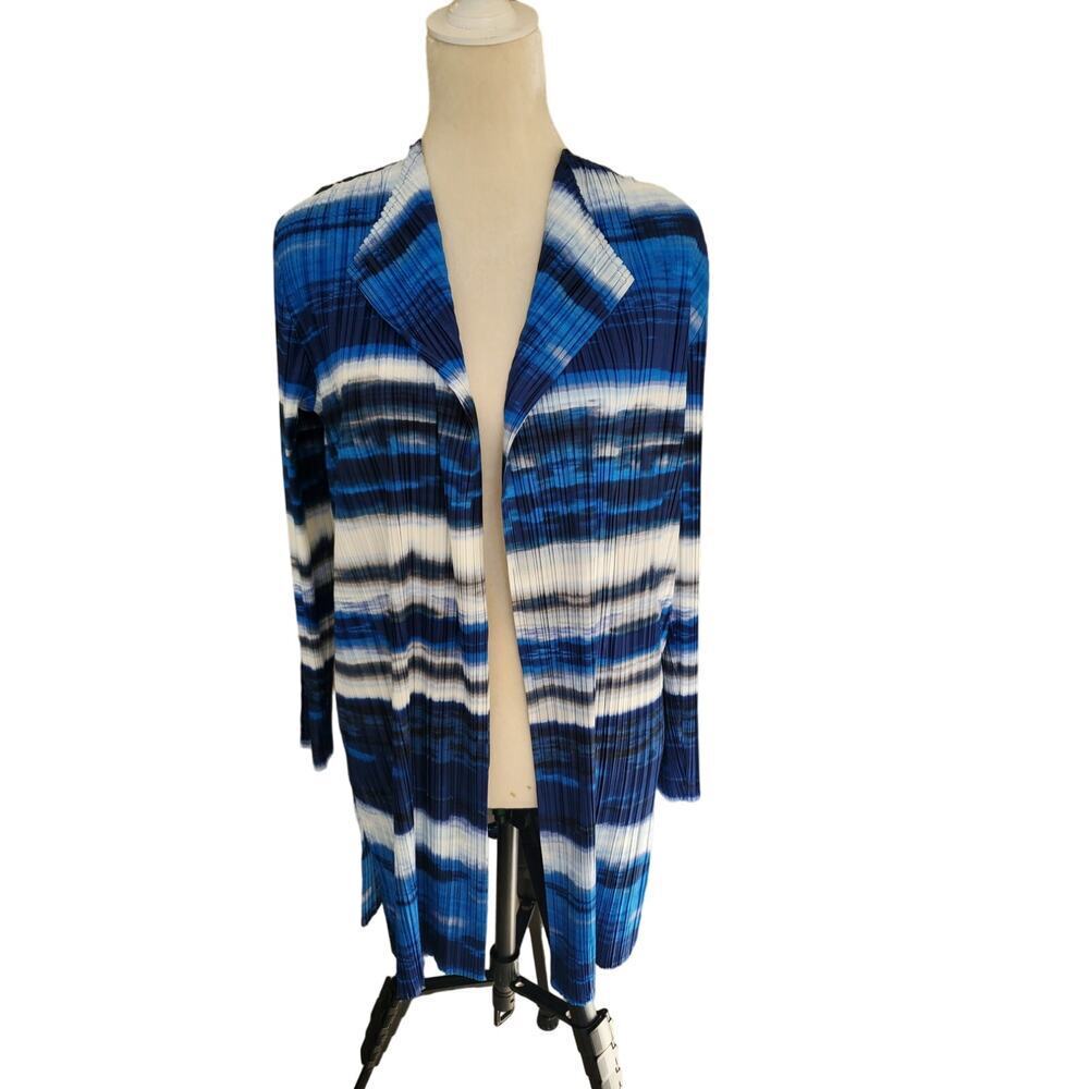Chico's Collection Size 1‎ Medium open cardigan
